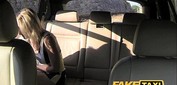  Fake Taxi Creampie ride for a cheerleader
